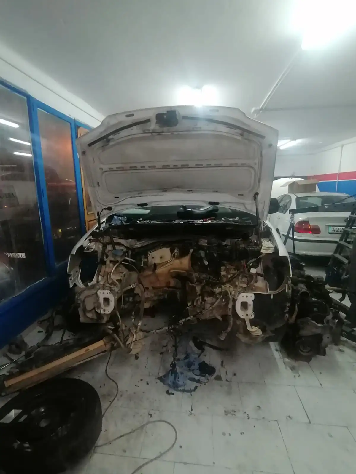 Reparación de motor en taller mecánico Alcudia